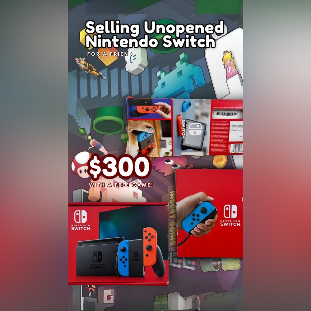 Unopened Nintendo Switch - SOLD - Picture 5 of 5